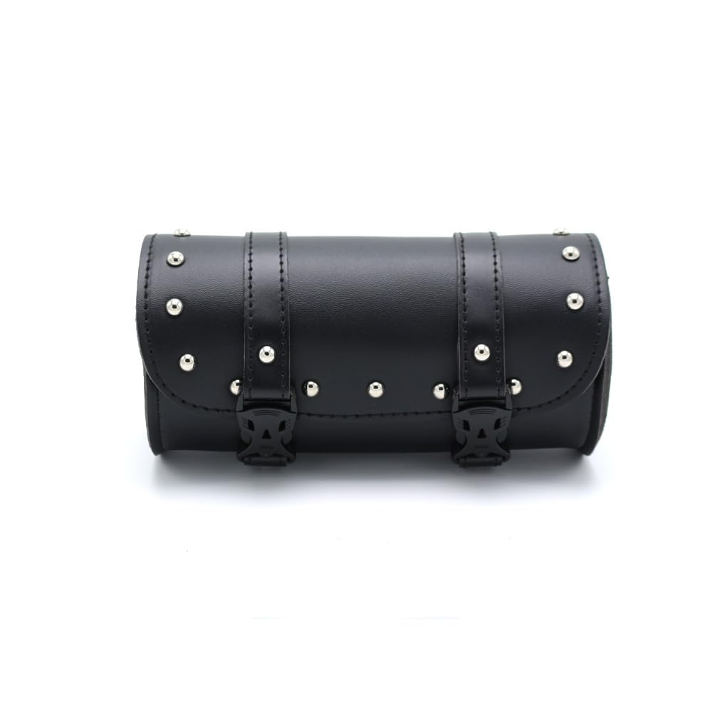 Henry Begins Daytona Motorcycle Tool Bag, 1.5L Round Type, Genuine Car Tools (Black)