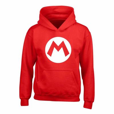 Childrens/Kids Mario Badge Hoodie