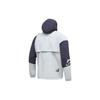 Li Ning Color Block Logo Hooded Jacket Men Jackets Mist-Blue AFDR039-3