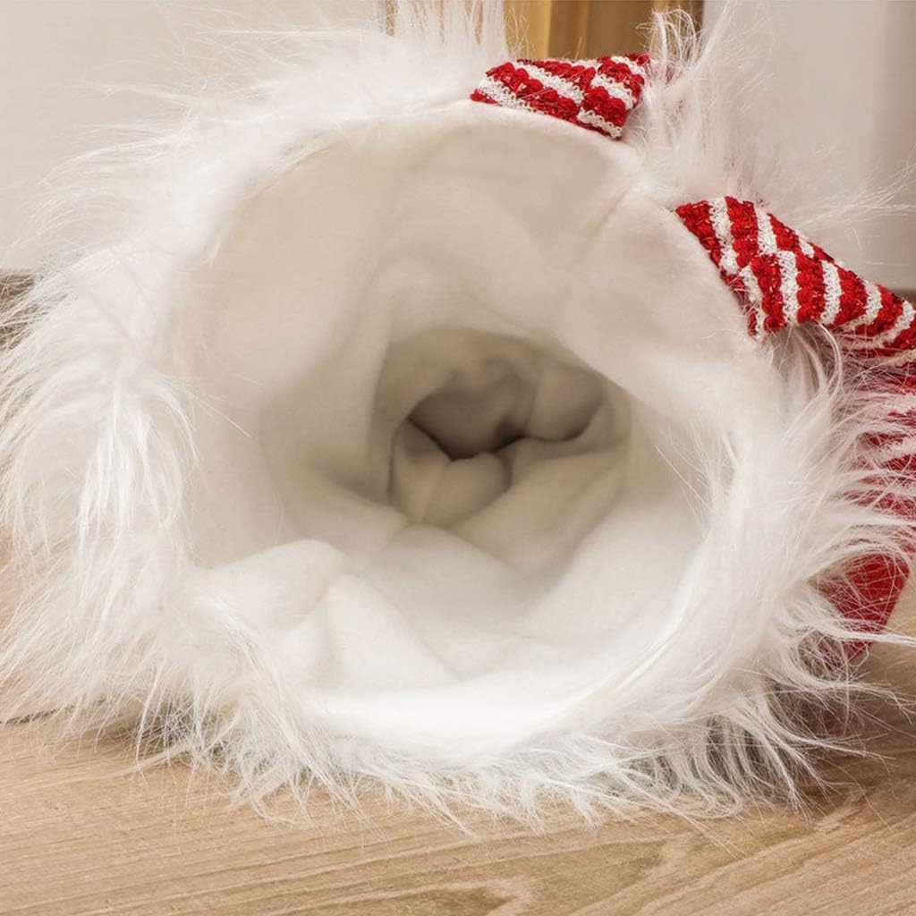 

Гном Верхушка для рождественской елки, Гном Рождественские украшения Санта Гномы Плюшевое украшение для вечеринки Принадлежности для украшения