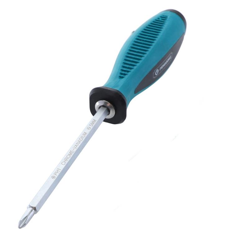 Hot! 9Pcs/Set Precision Screwdriver Set for 1/4in/6.35mm Phillips/Slotted Bits with Weak Magnetic