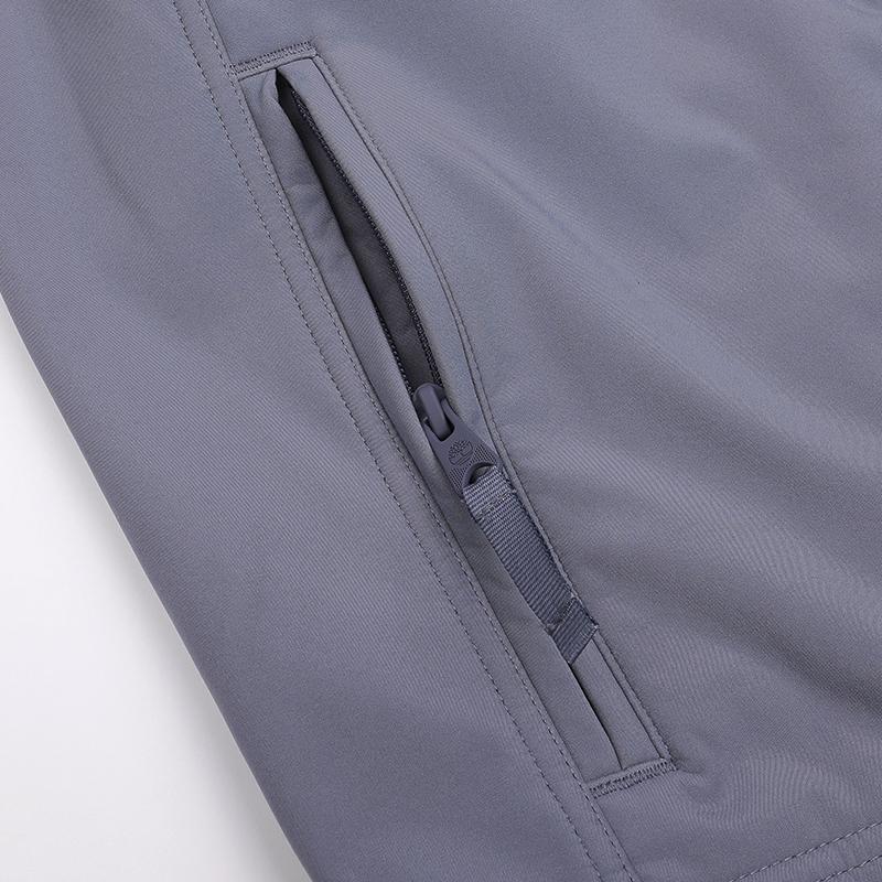 Timberland Stand Collar Warm Zipper Design Long Sleeve Jacket Men Jacket Blue A44UU-073