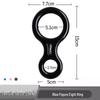 Aluminum Alloy Figure 8 Descender Belay Device - Lightweight & Durable for Fast Outdoor Descent