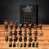 7/15/31 Nächte des Grauens Halloween Countdown Box mit Figuren Horror Actionfiguren Mini Dekorationen Überraschungs Weihnachtsgeschenke