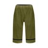 Women's Casual Loose Pocket Cotton Linen Elastomer Casual Pants Knee-length Pants