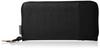 [Register] Men's Long Wallet, PU Leather, Round Zipper, Black, Red, Blue, Yellow, Saffiano Black