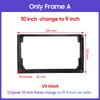 MAMSM 9 Inch To 10.1 9 10 Inch To 7 Inch Frame 2 DIN Suitable For All Car Models Center Console Radio Android System