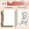 Morandi Detachable Student Sketchbook - Thick, Comfortable, Colorful Art Drawing Pad