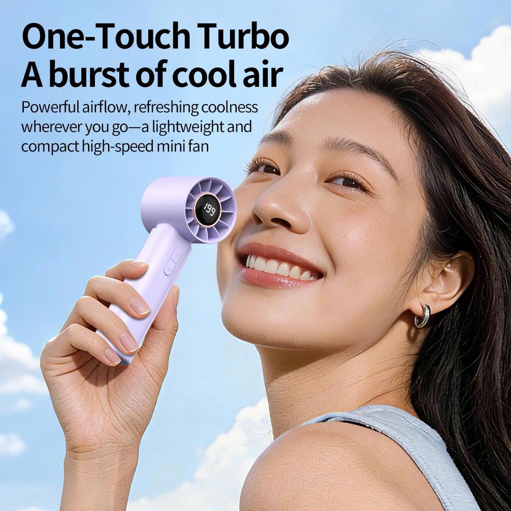 2026 New 12S Icy Mini Portable Handheld Fan