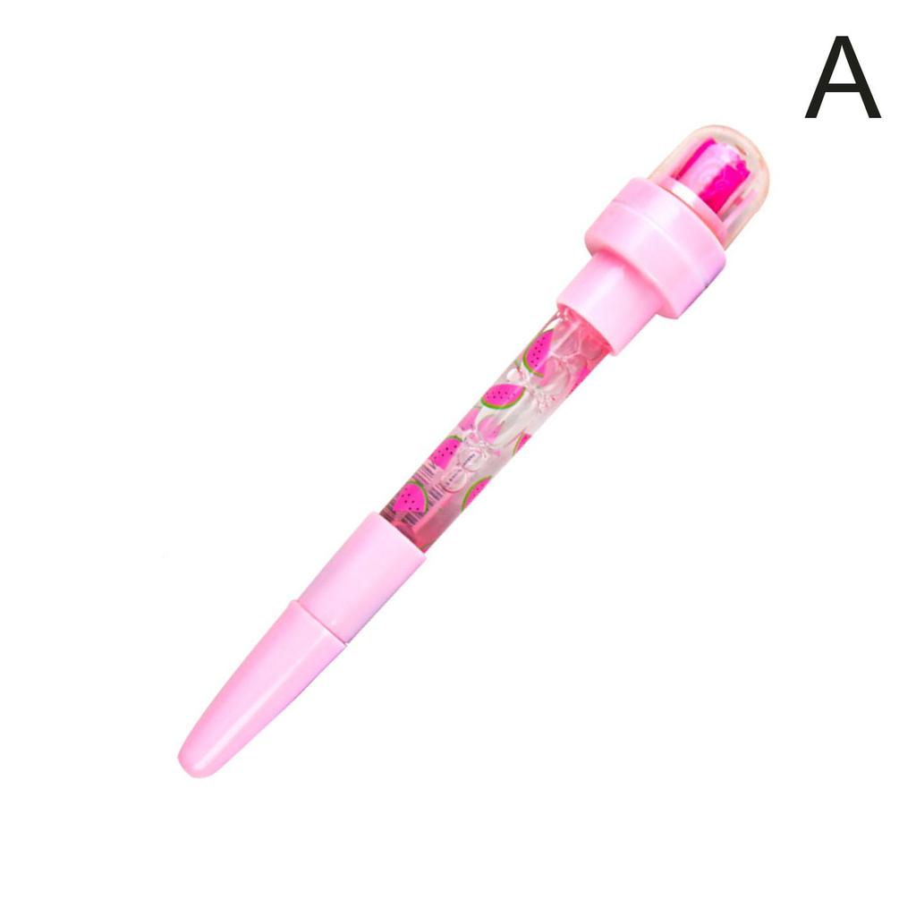 Magic Bubble Pen Multi-function Roller Stamp Children Pen Blow Magic Ballpoint Creative Y2H1
