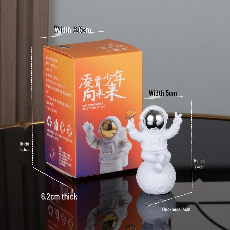 Astronauten-Figur-Ornament für Wohnzimmer oder Kinderzimmer - Weihnachtsgeschenk-Deko Weltraumfahrer