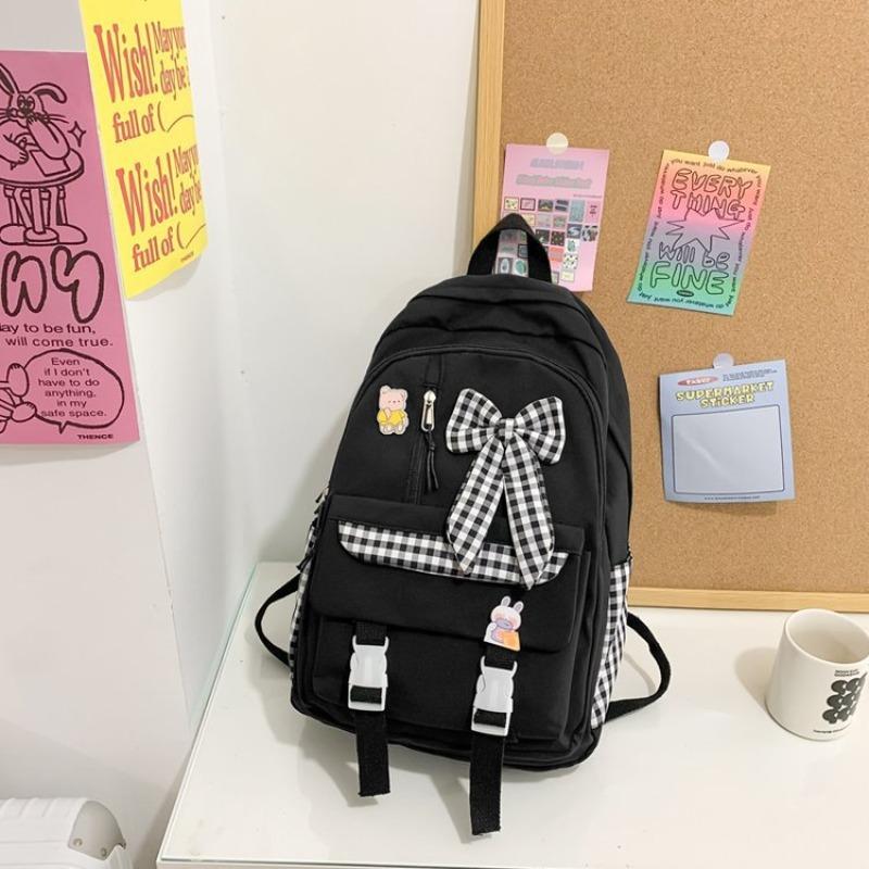 Cute Junior High School Student Large Capacity Backpack Shoulder Bag