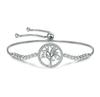 Silver Bracelet Women's Bracelet Tree of Life 925 Sterling Silver Trusky