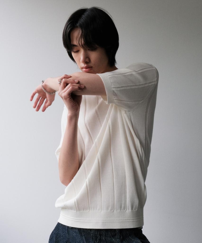 MINAV Beaute Ribbed Knit [Cream]
