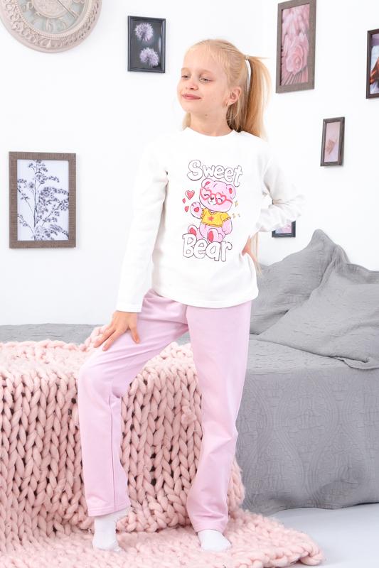 Girls’ Sleepwear Set – Soft Brushed Fabric & Elastic Waist, Demi-season 6076-023-33-5 HC