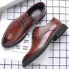 Cowhide Breathable In Summer Casual Business Men's Formal Shoes Suit Party Low Price Luxury Designer 2024 Style Social Shoe Male