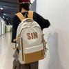 Schoolbag American Retro College Student Ins Backpack Female, Large Capacity High School Student Junior High School Student Schoolbag Computer