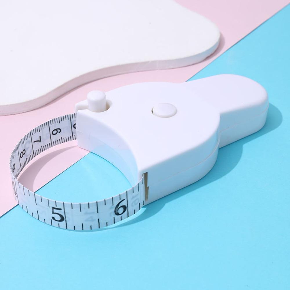 Portable Fitness Telescopic Health Tape Measure With Handle Torch Y-shaped Tape Measure Waist Circumference Tape Measure