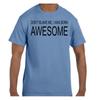 Funny Humor T Shirt Don't Blame Me I Was Born Awesome
