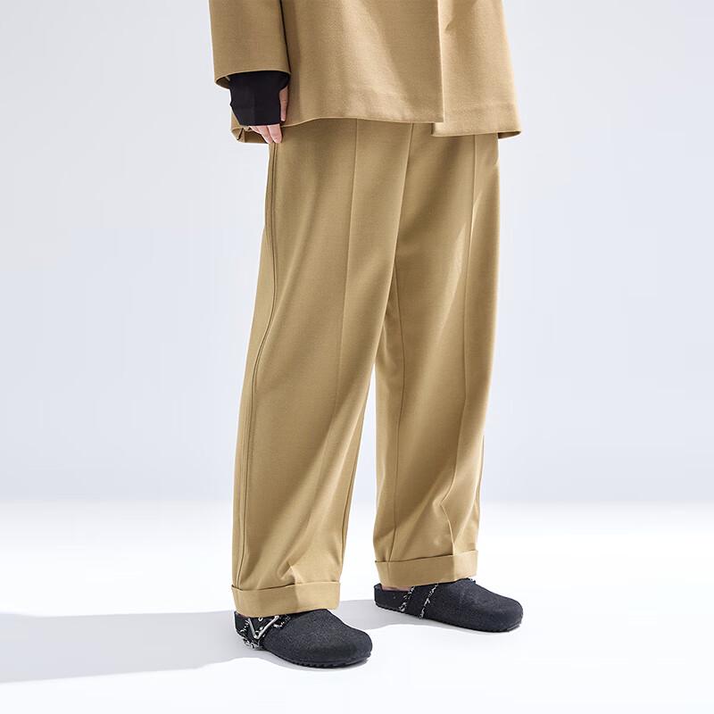 Women's High-Waisted Wide-Leg Suit Pants