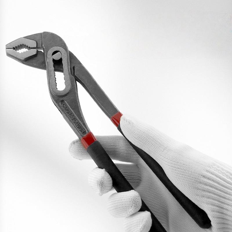 1Pcs Quick Release Water Pipe Pliers 8/10/12 Inch Multifunctional Adhesive Pump Pliers Industrial Grade Electrician Tool