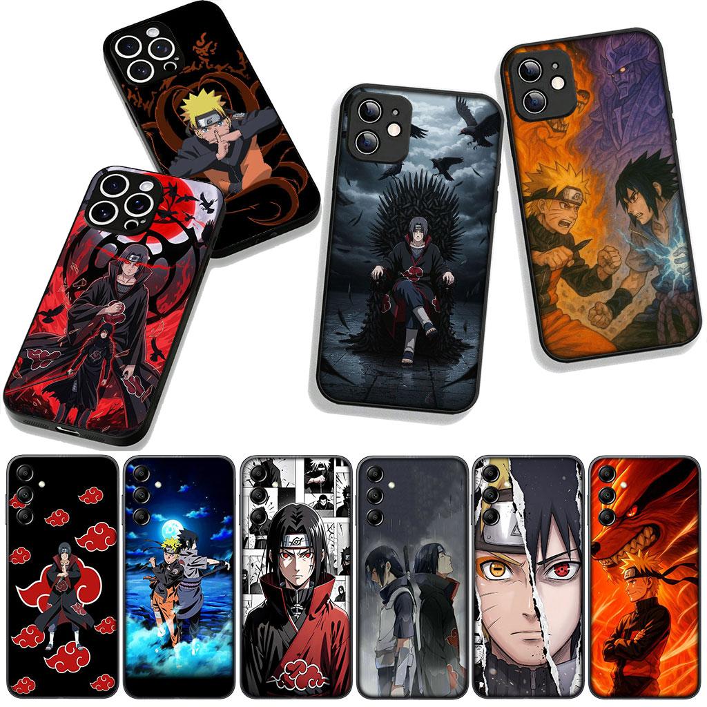 Sasuke Uchiha Itachi Naruto Case for Motorola Moto G54 G05 G24 G45 G55 G75 G85 G15 G57 G86 Power Edge 50 30 Ultra Fusion neo Pro