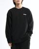 BLEXXME Original Logo Oversize Fit Sweat Shirt Black