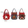 Cartoon Children Stocking Bag Cloth Fruit Packaging Box Christmas Handbag  Children Gifts