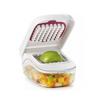 Vegetable Onion Garlic Food Quick Chopper Cutter Slicer Peeler Dicer