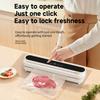 Vacuum Sealer Machine with Vacuum Seal Bags 62kPa Suction Power Easy to Operate Compact Automatic Sealing Machine Bag Sealer