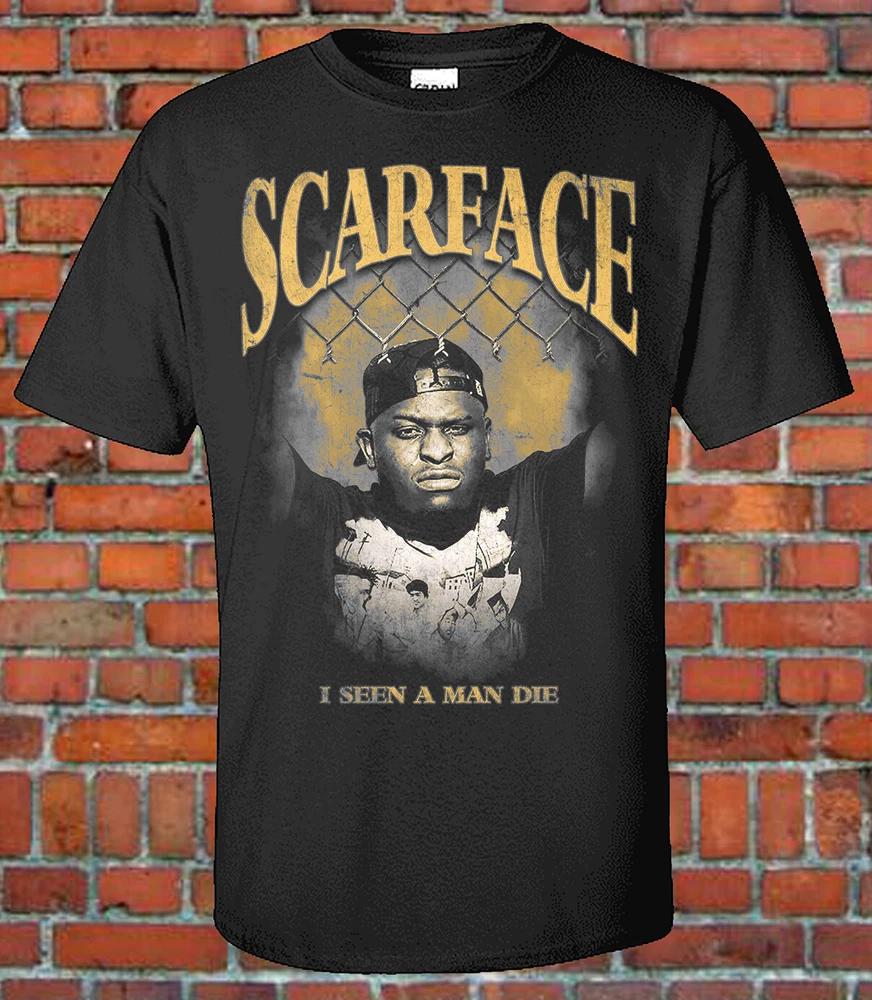 ScarFace 90s Style Bootleg Vintage Rap Tee HipHop Classic EXCLUSIVE S