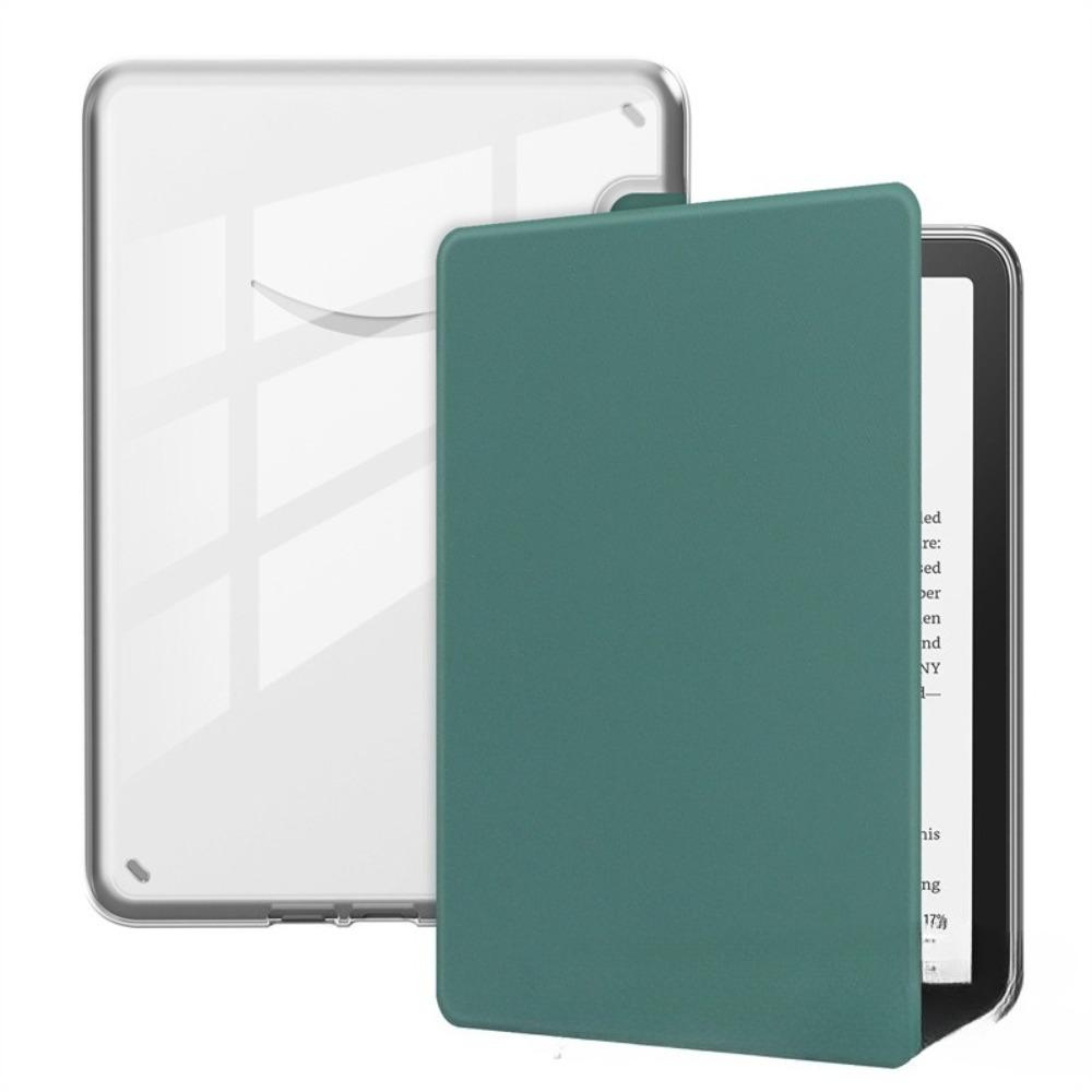 Premium Lederhülle für Kindle Paperwhite 6 5 4 3 2024 Edition mit Acryl-Abdeckung Oasis Hülle