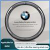 Leder Carbonfaser Auto Lenkradabdeckung Auto Zubehör Für BMW M Performance 1 3 5 7 Serie M3 M4 M5 M6 X1 X3 X5 X6 X7 E30 E34 E36 E39 E4