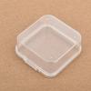5 Stück Mini Aufbewahrungsbox aus Kunststoff Transparent Schmuckaufbewahrungskoffer Ohrringe Ringe Schachteln Kleinteile Aufbewahrungsbehälter