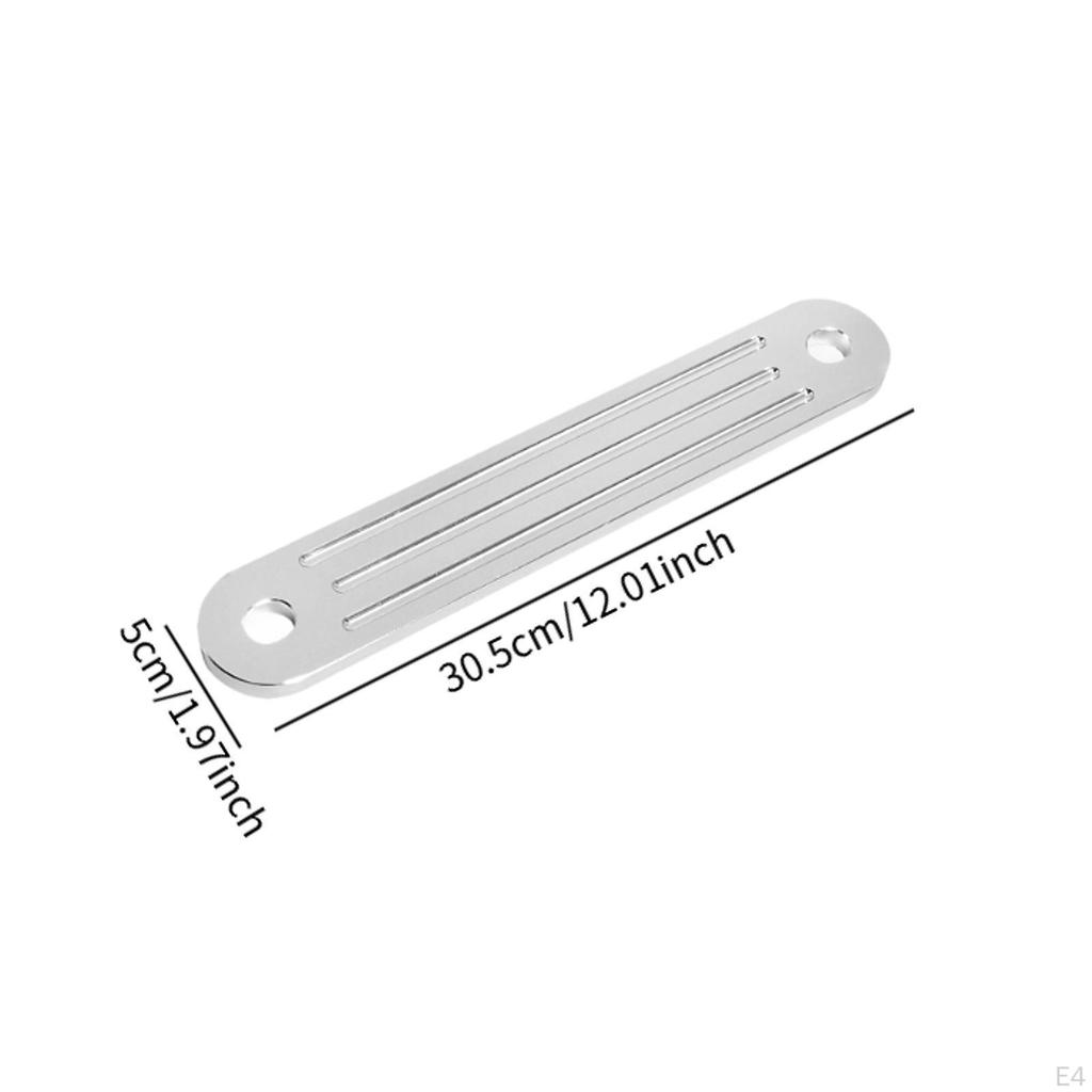 Transom Support Plate Aluminum Easy Installation Premium Thickness Maintenance Accessories for Top