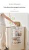 Pegboard Wall-Mount Kitchen Storage Rack for Seasonings - Hole-Free Combinable Shelf