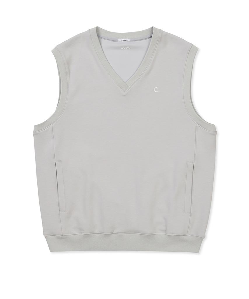 Clove [24Ss Clove] Sporty Vest_Men (Light Gray)