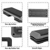 Non-slip Yoga Pedal Stepper Gym Workout Exercise Fitness Aerobic Step Equipment Load 110cm 4 Risers Fitness Aerobic Step New