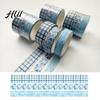 Versatile Craft Tape 3 Rolls Washi Set, Decorative Stickers, Aesthetic Tapes for Breathable Paper Scrapbooking Supplies, Journaling Junk Journal,