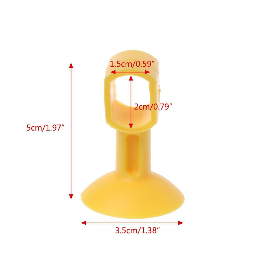 Soft Silicone Door Stopper Anti-damage Wall Protector Suction Cup Door Handle Bumper Mute Protect Walls Glass Durable
