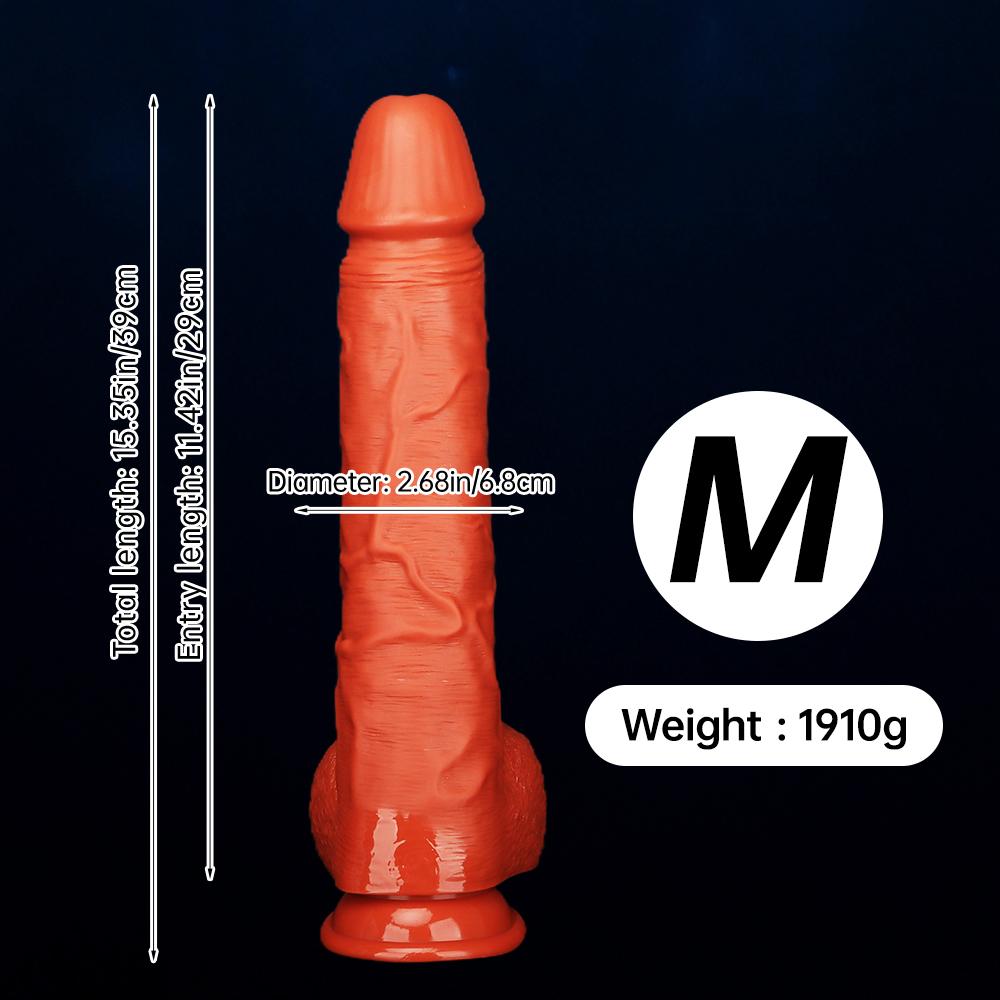 Großer Dildo Analplug mit Saugnapf Gewinde Analkugeln Analdildo Fisting Realistischer Penis