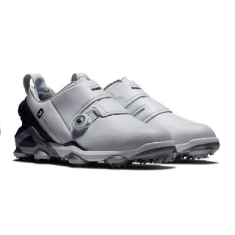 Footjoy Tour Alpha Dual Boa White Navy Grey 55508