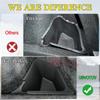 TESMAYX Car Trunk Side Left Right Tidying Packet Storage Box For Tesla Model Y Juniper 2025 Flocking TPE Mat Cover Organizer