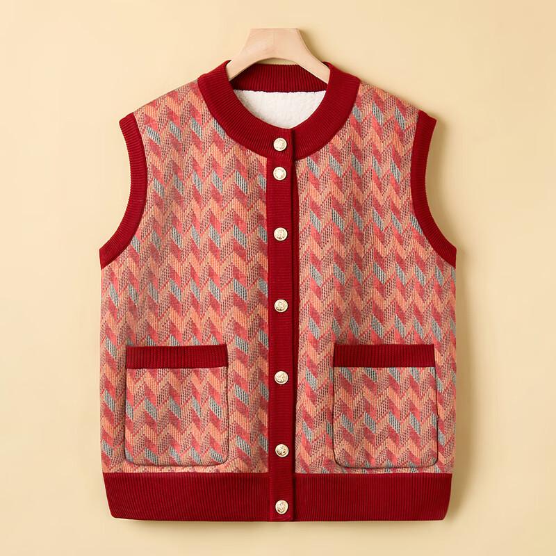 Women's 2025 New Autumn/Winter Fleece-lined Vest