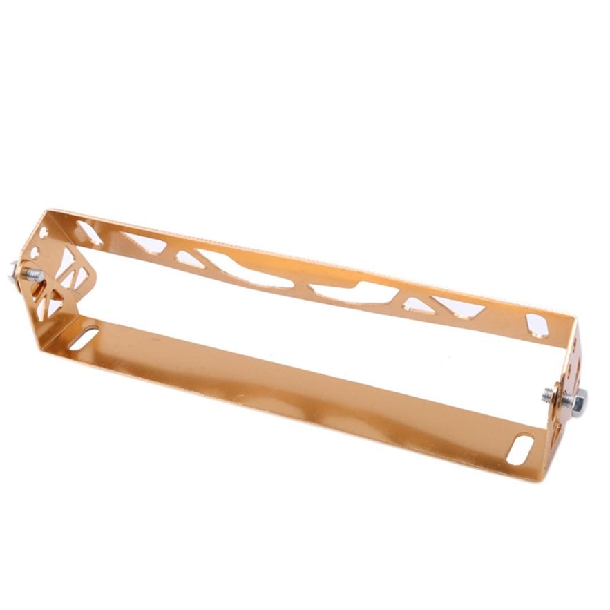 Universal Aluminum Adjustable Rotating Number Flat Car Frame License Plate Holder 1PC Solid Color High Quality Motorcycle Supplies