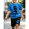 Personalized Funny 67 Number Printed Men's T-shirt and Shorts 2 Piece Set Summer Home Outdoor Casual Outfit for Men's and Women's T-shirt Sports Set