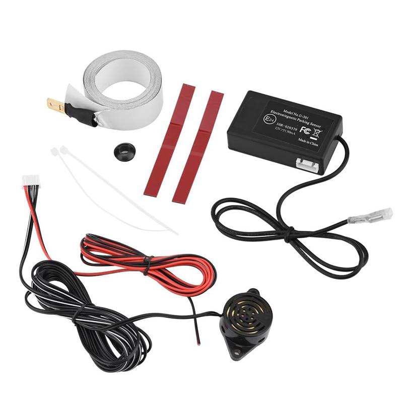Electromagnetic Induction Car Electromagnetic Parking Sensor Easy Install Parking Radar Bumper Guard Backup Reversing System