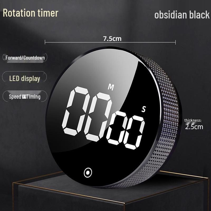 Magnetic LED Timer for Students and Kitchen Baking