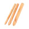 Bamboo Crochet Hook Handcrafted Knitting Needles Yarn Craft 20cm/7.9in Large Crochet HooksWhite