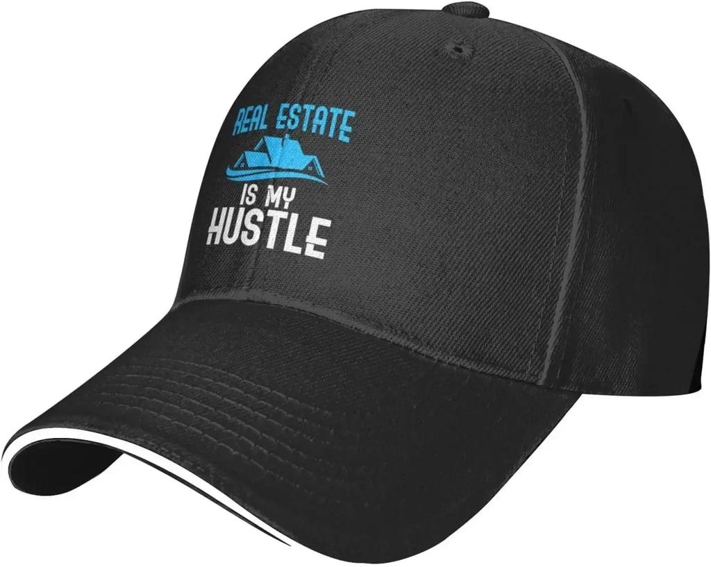 Immobilien ist mein Ding Baseballkappe für Erwachsene Unisex Verstellbare Mütze für Unisex Damen